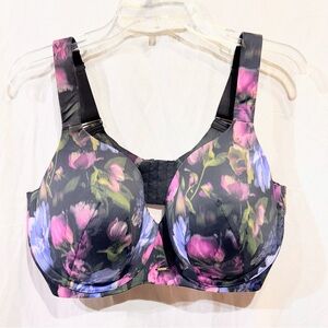 Cacique Women's Bra 40F Modern Luxe Lightly Lined Balconette Underwire